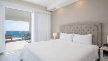 Appartement, meerdere bedden, balkon, uitzicht op oceaan (Encantame Towers Velero 1701) | 3 slaapkamers, individueel gedecoreerd, individueel gemeubileerd