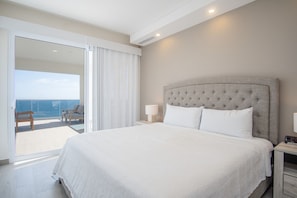 Appartement, meerdere bedden, balkon, uitzicht op oceaan (Encantame Towers Velero 1701) | 3 slaapkamers, individueel gedecoreerd, individueel gemeubileerd