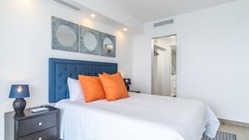 Condo, 1 King Bed with Sofa bed, Balcony, Ocean View (Encantame Towers Velero 1403) | 1 bedroom, individually decorated, individually furnished, bed sheets