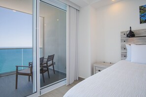Condo, 1 King Bed with Sofa bed, Balcony, Ocean View (Encantame Towers Velero 2303) | 1 bedroom, individually decorated, individually furnished, bed sheets - Lovely 1BR Condo at Encantame Towers Velero 2303 (Puerto Peñasco)