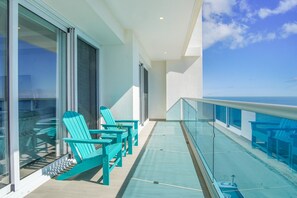 Condo, Multiple Beds, Balcony, Ocean View (Encantame Towers Velero 1801) | Terrace/patio - Breathtaking 3 Bedroom Condo Encantame Towers Velero 1801 (Puerto Peñasco)