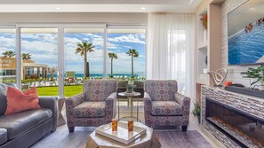Condo, Multiple Beds, Balcony, Ocean View (Encantame Towers Velero 105) | Living area | 42-inch flat-screen TV with digital channels