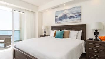 Apartment, 1 King-Bett und Schlafsofa, Balkon, Meerblick (Encantame Towers Velero 603) | 1 Schlafzimmer, individuell dekoriert, individuell eingerichtet