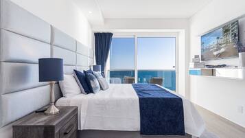 Condo, Multiple Beds, Balcony, Ocean View (Encantame Towers Velero 1901) | 3 bedrooms, individually decorated, individually furnished, bed sheets