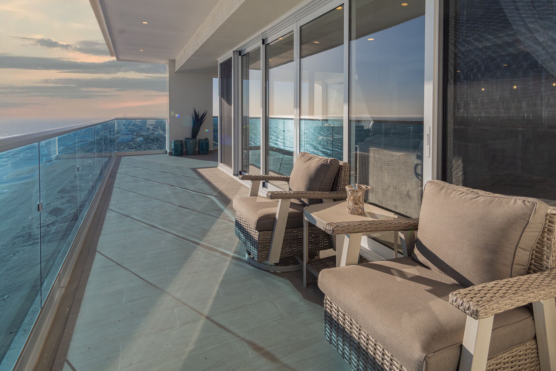 Condo, Multiple Beds, Balcony, Ocean View (Encantame Towers Velero 1901) | Terrace/patio