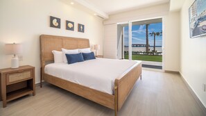 Condo, Multiple Beds, Balcony, Ocean View (Encantame Towers Verano 104) | 2 bedrooms, individually decorated, individually furnished, bed sheets - Spectacular 2 Bedroom Ground Floor Condominium Encantame E104 (Puerto Peñasco)