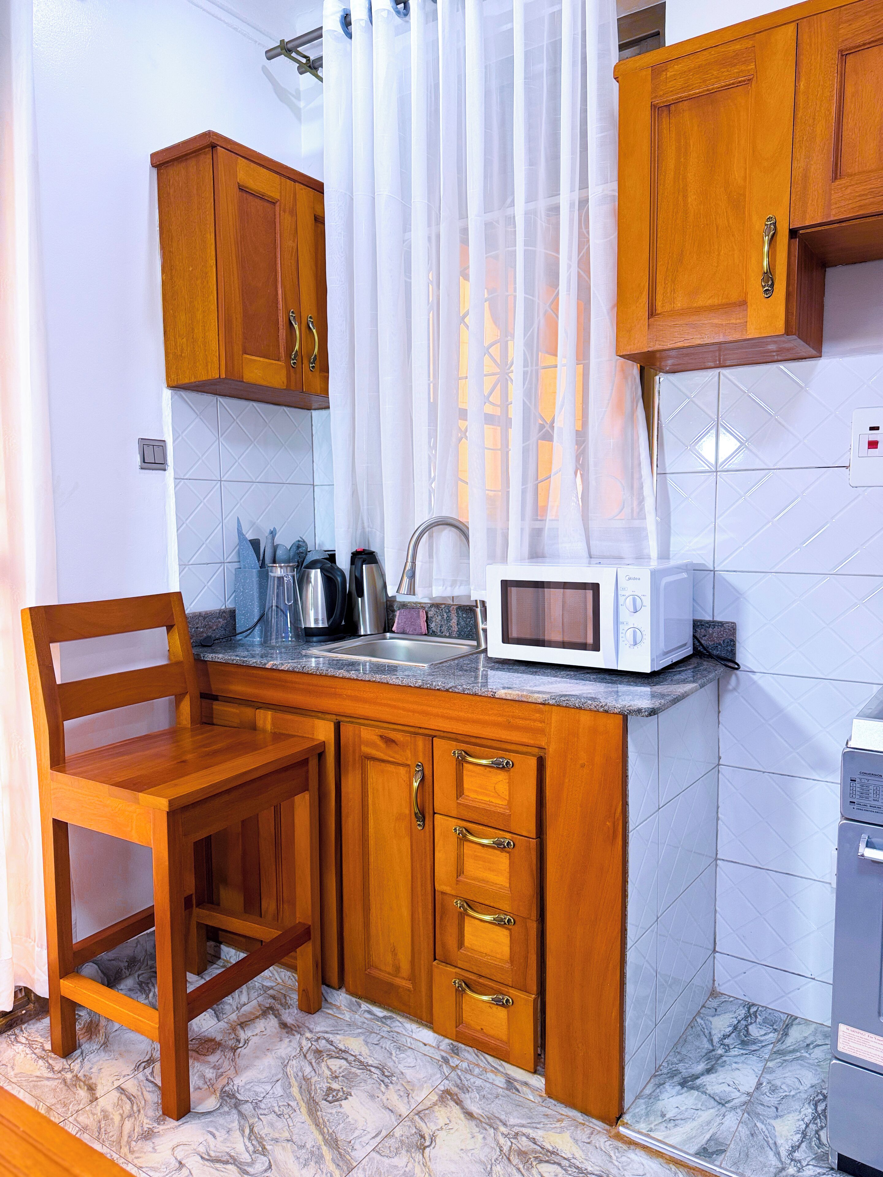 Lägenhet Economy - balkong - utsikt mot staden | Eget kök