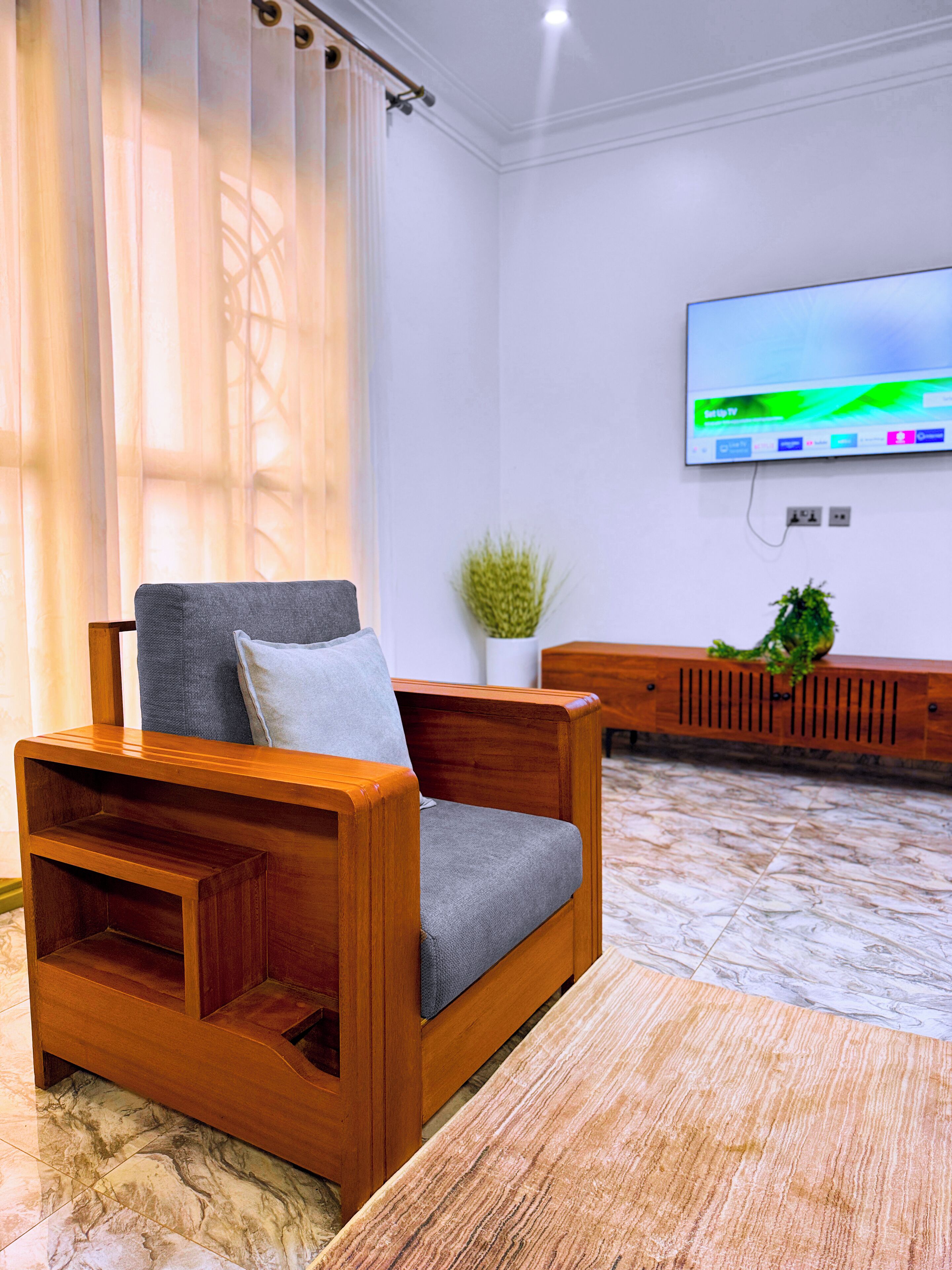 Appartement Deluxe, balcon, vue ville | Coin séjour