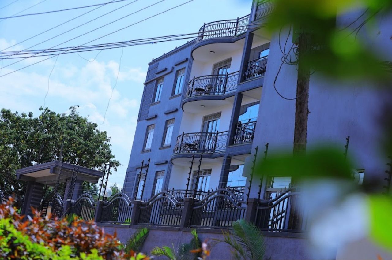 Fassade der Unterkunft