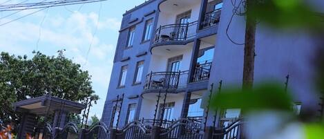 Façade de l’hébergement