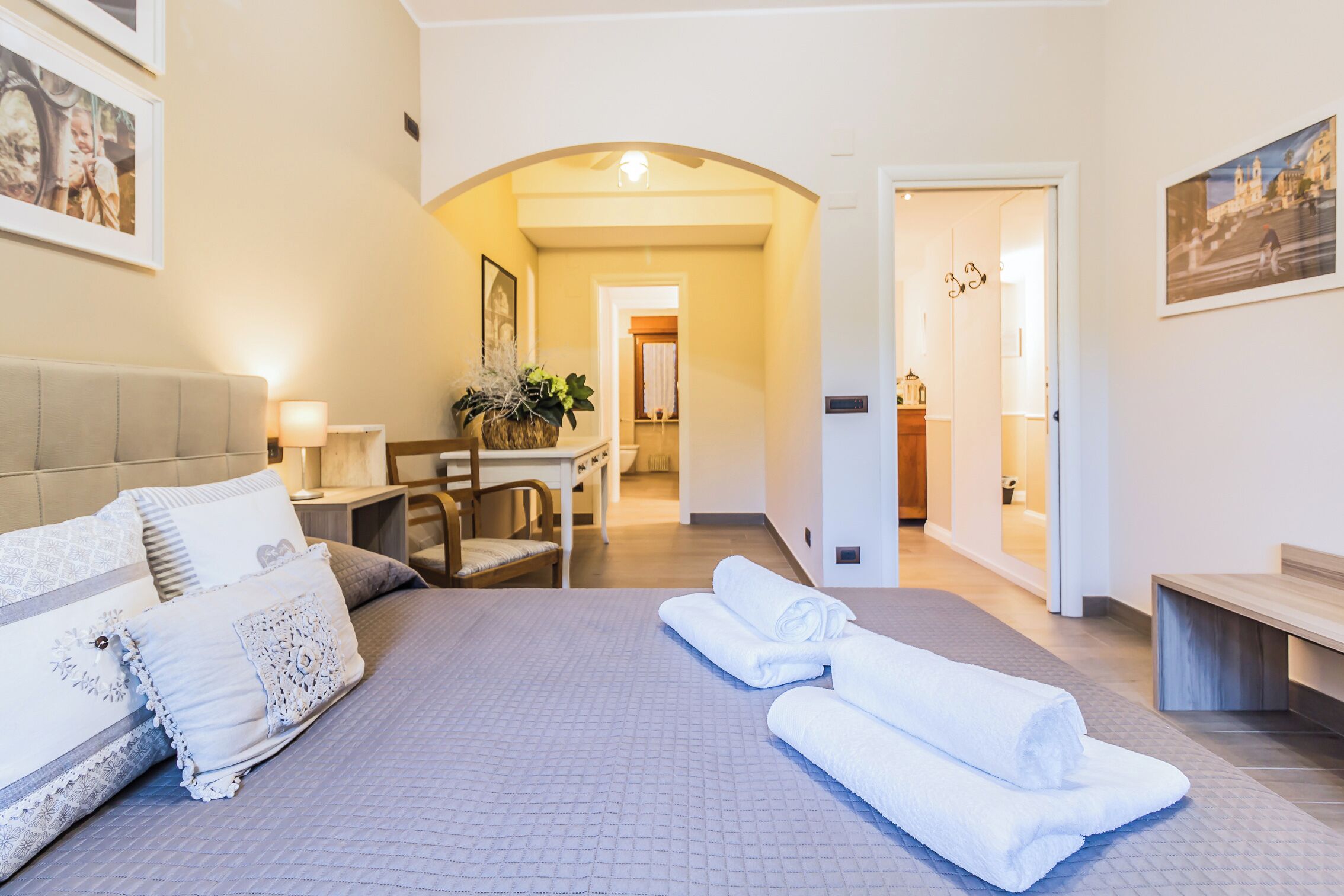 1 chambre, fer et planche à repasser, Wi-Fi, draps fournis