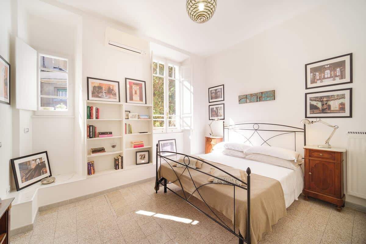 2 bedrooms, iron/ironing board, travel crib, WiFi