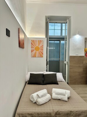 1 غرفة نوم وواي فاي وملاءات أسرّة