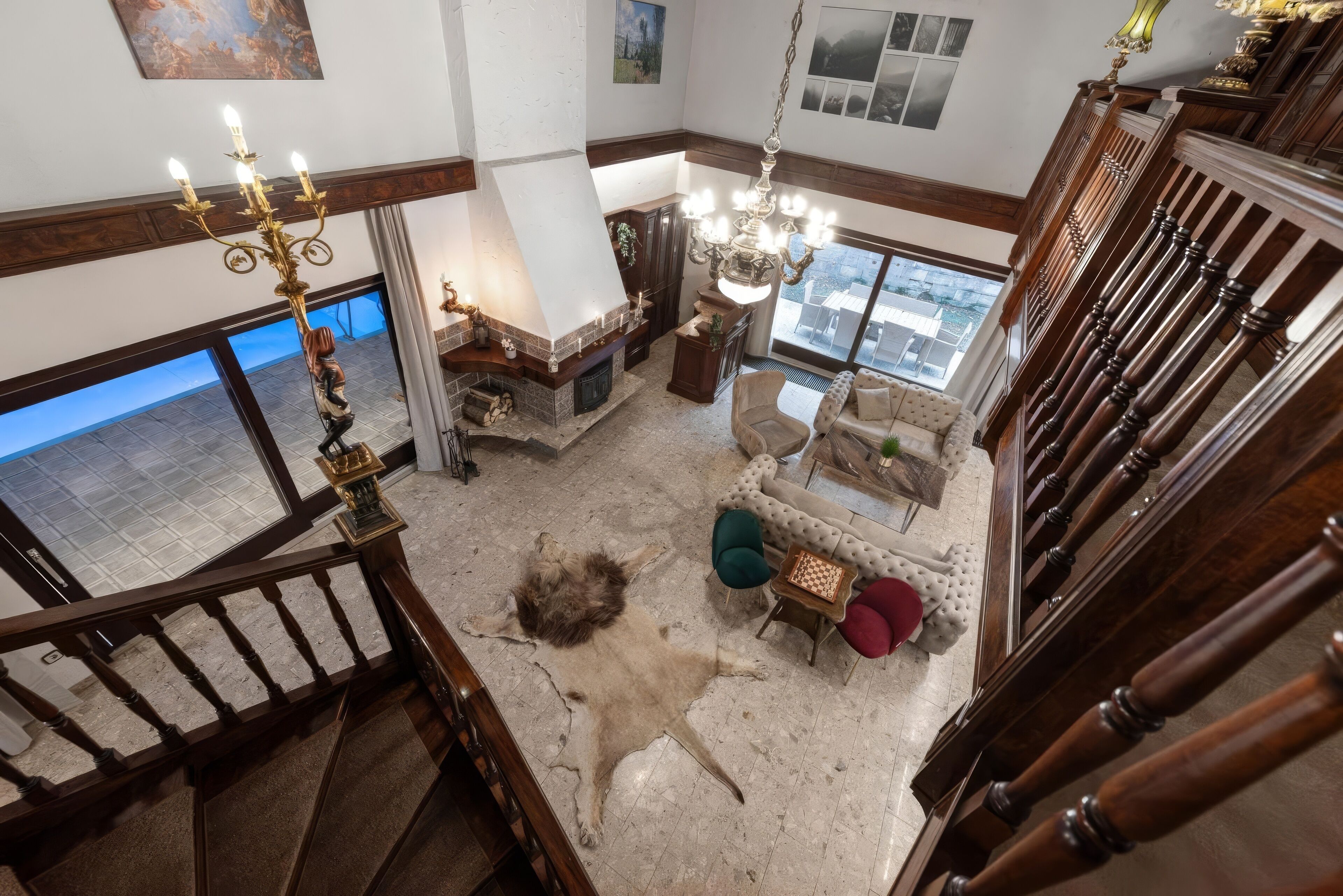 Traditional Villa, Private Pool, Hill View | Living room