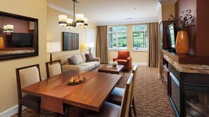 Living area - The Westin Riverfront Mountain Villas, Beaver Creek Mountain Sat (Avon)