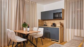 LĂ€genhet Superior - 1 sovrum | Vardagsrum