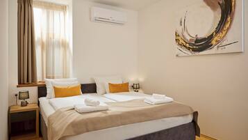 Superior-lejlighed - 1 soveværelse | Mørklægningsgardiner, strygejern/strygebræt, gratis Wi-Fi