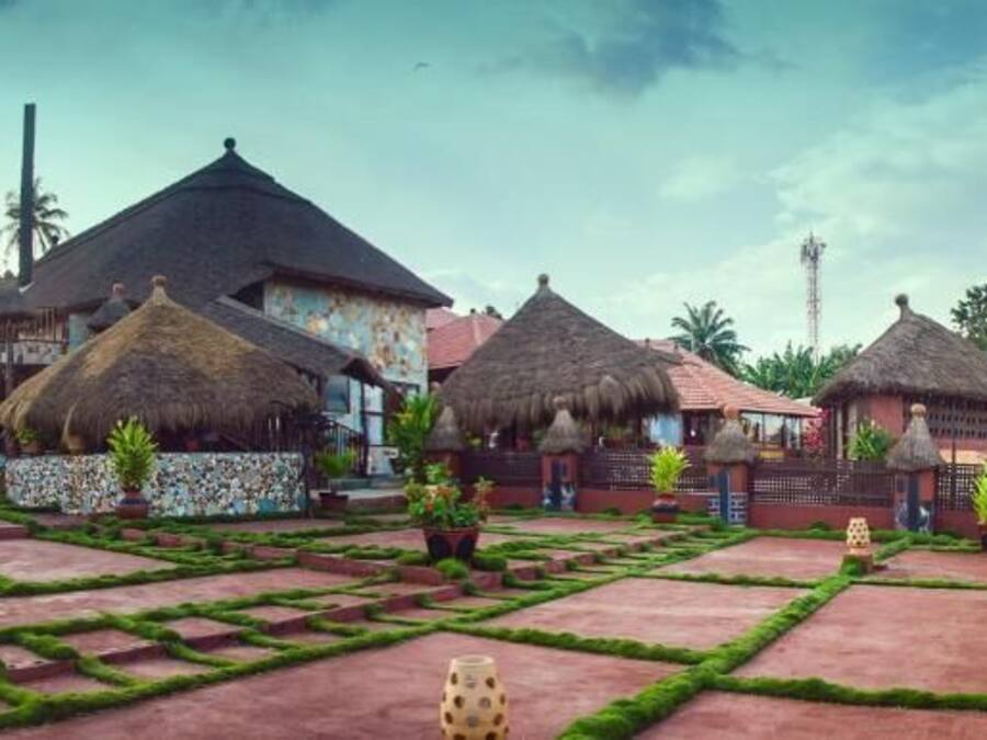 Àrea exterior de l'allotjament