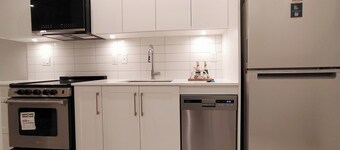 Charming penthouse studio with spectacular ocean and mountain views