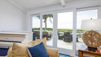 獨棟房屋, 多張床, 廚房, 海景 | 起居區