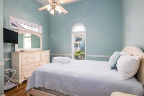 Hus - flere senge - køkken - havudsigt | 4 soveværelser