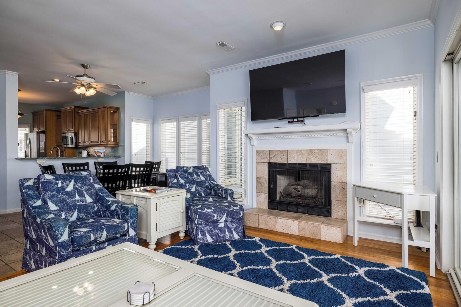 House, Multiple Beds, Kitchen, Ocean View | Living area