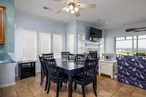 House, Multiple Beds, Kitchen, Ocean View | Dining