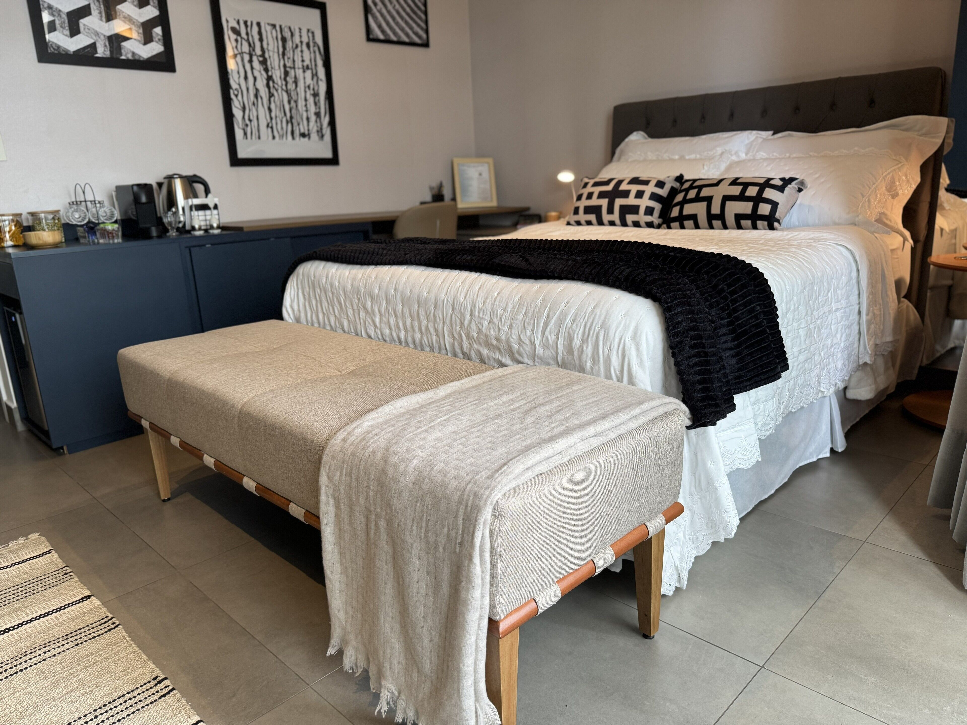 1 soverom, strykejern/-brett, wi-fi og sengetøy