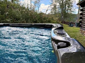 Bain à remous extérieur