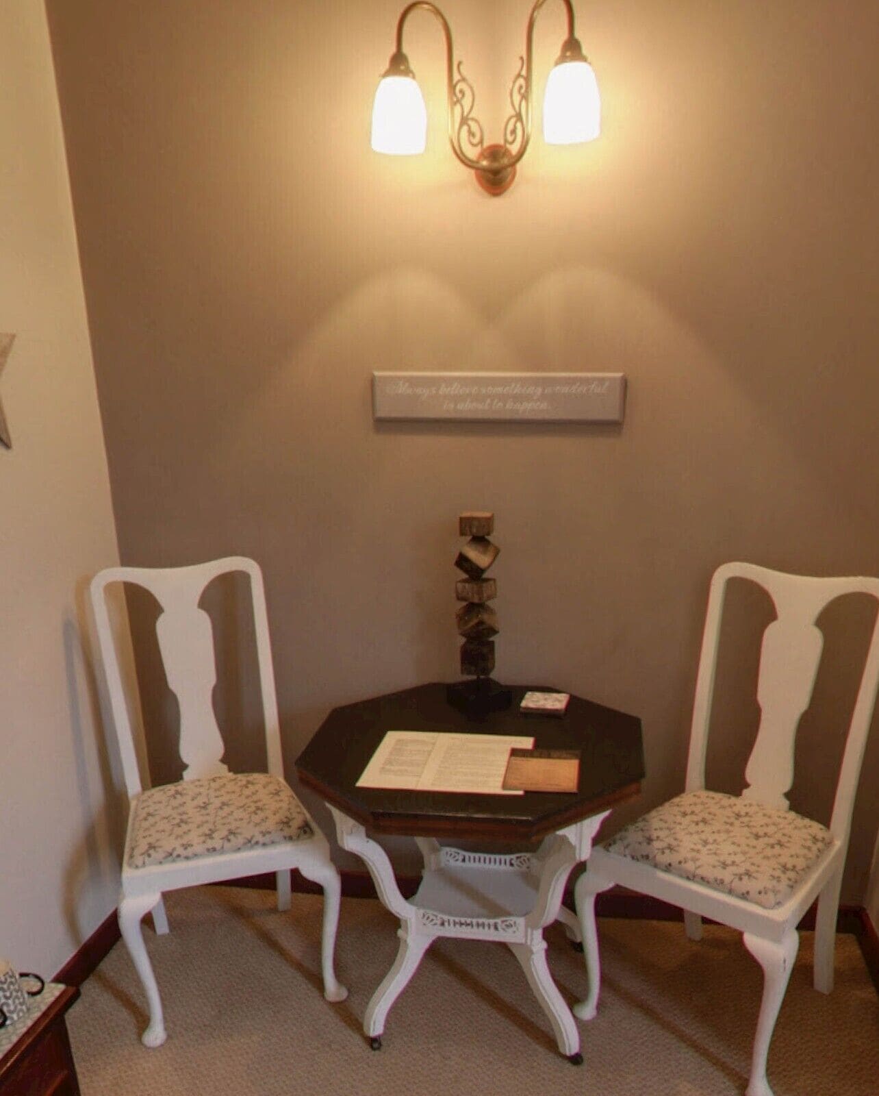 基础双人房, 花园景观 | 客房内用餐