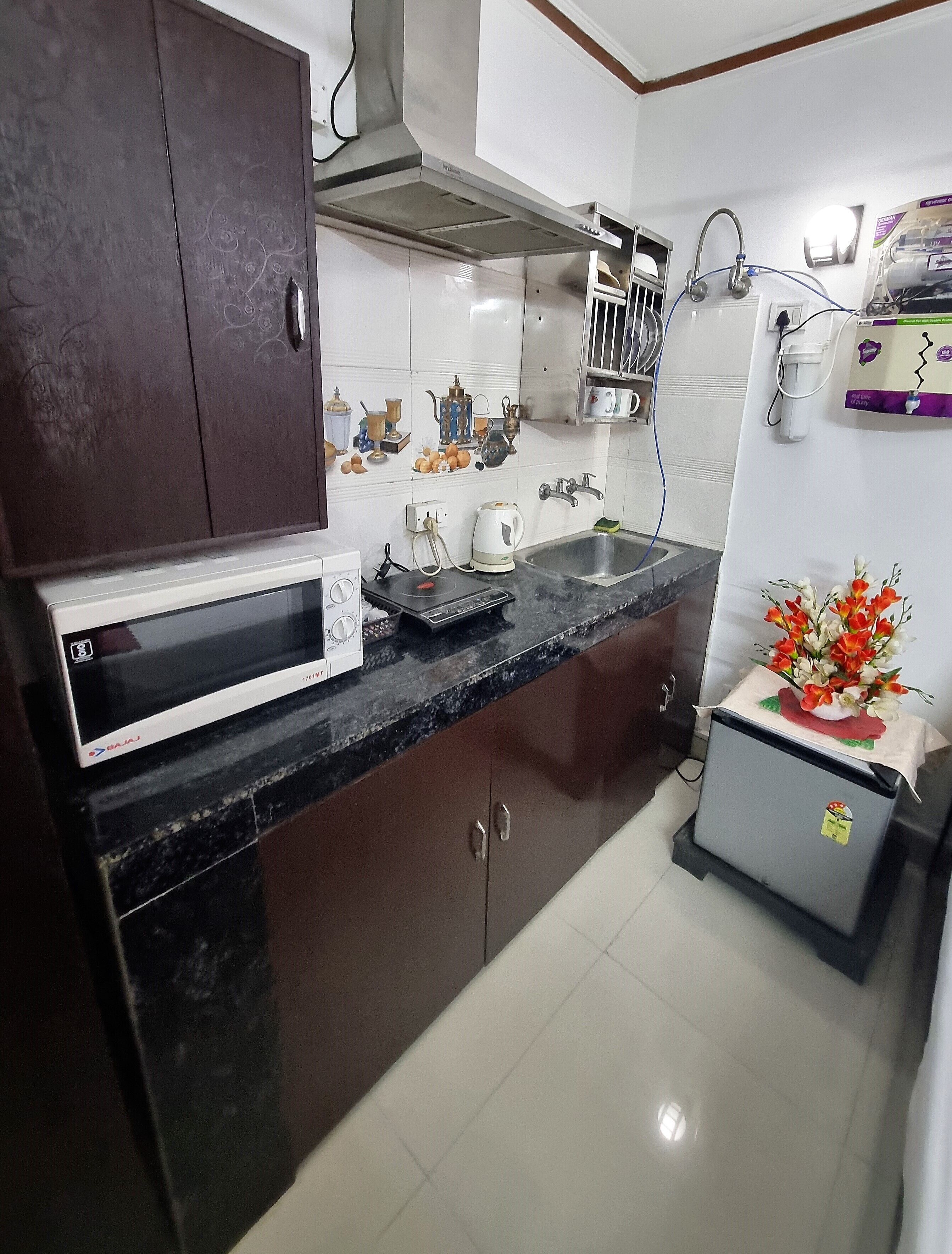 Microwave, oven, stovetop