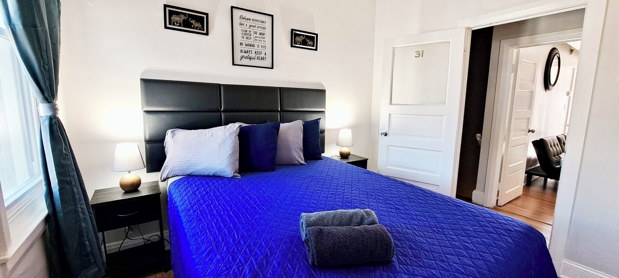 1 bedroom, WiFi, bed sheets