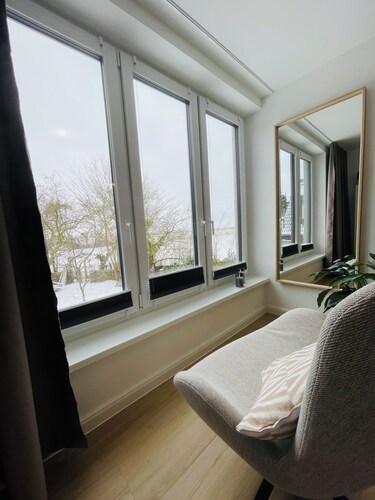 Modern house on the edge of Husum - 10 minutes from the dyke