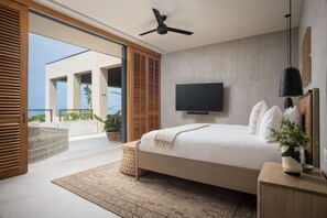 4 Schlafzimmer, Zimmersafe, Schreibtisch, Bügeleisen/Bügelbrett