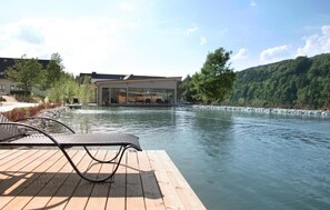 Seasonal outdoor pool