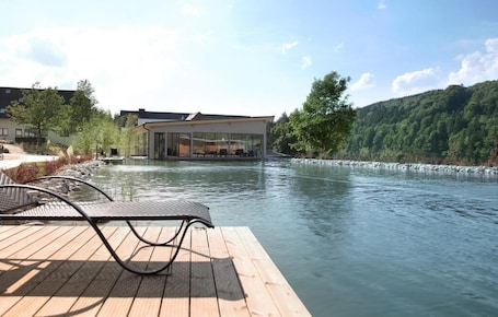 Seasonal outdoor pool