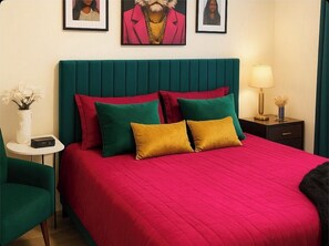 1 bedroom, iron/ironing board, free WiFi, bed sheets