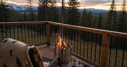 Log Cabin: Hot Tub, Sauna, Wet Bar & Mtn Views