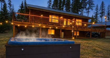 Log Cabin: Hot Tub, Sauna, Wet Bar & Mtn Views