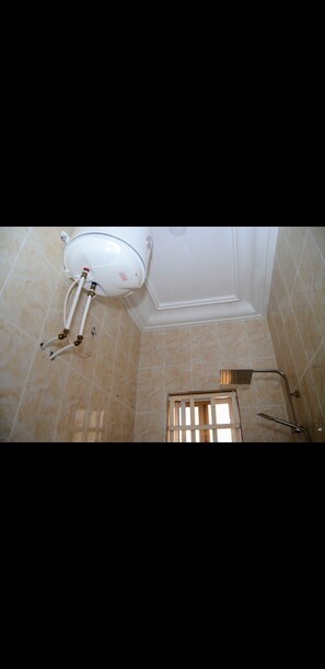 Towels, soap, toilet paper