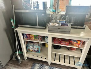 Microwave, oven, stovetop