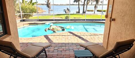 Piscina a l'aire lliure