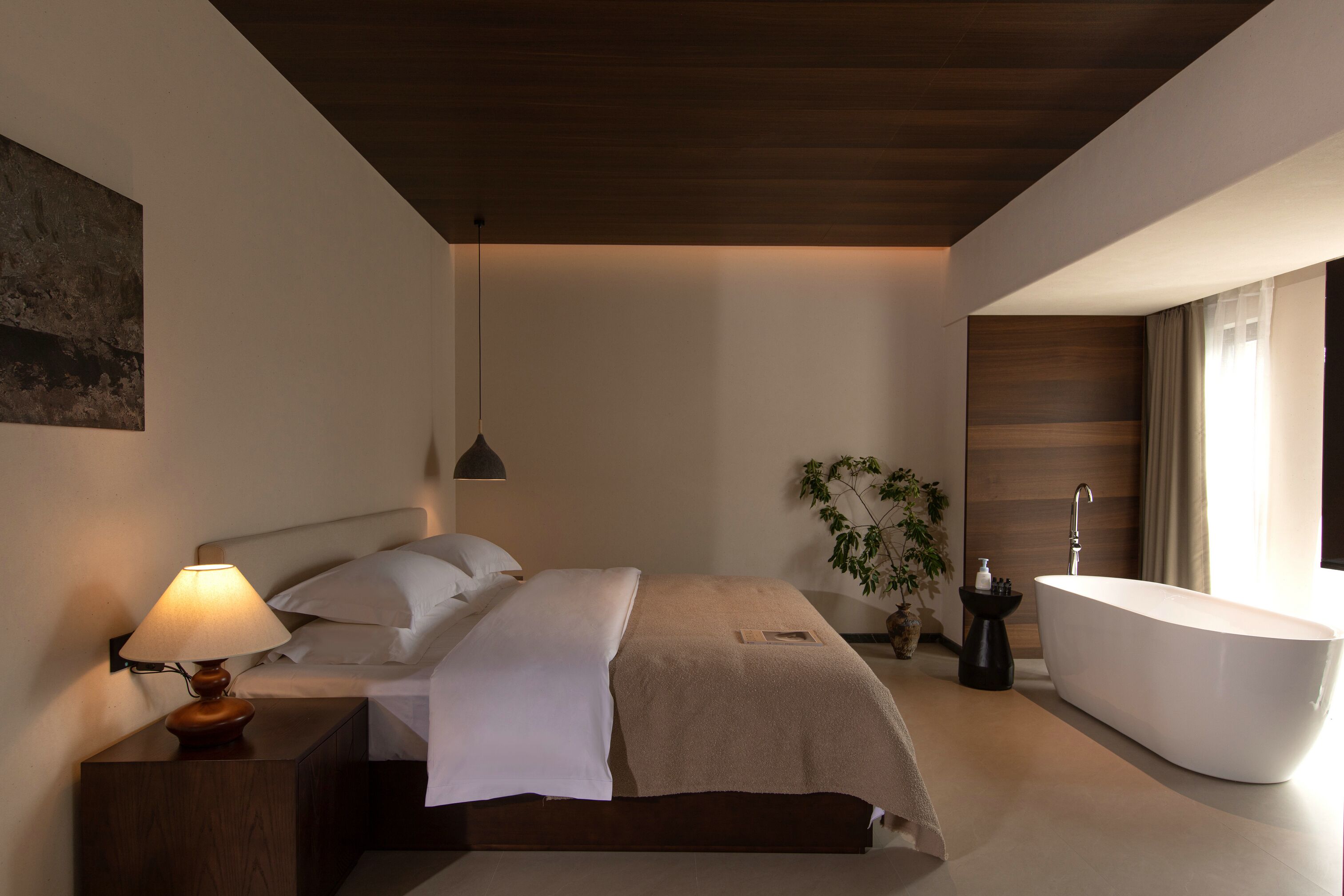 Suite Exécutive, vue montagne | Espace de travail pour ordinateur portable, rideaux occultants