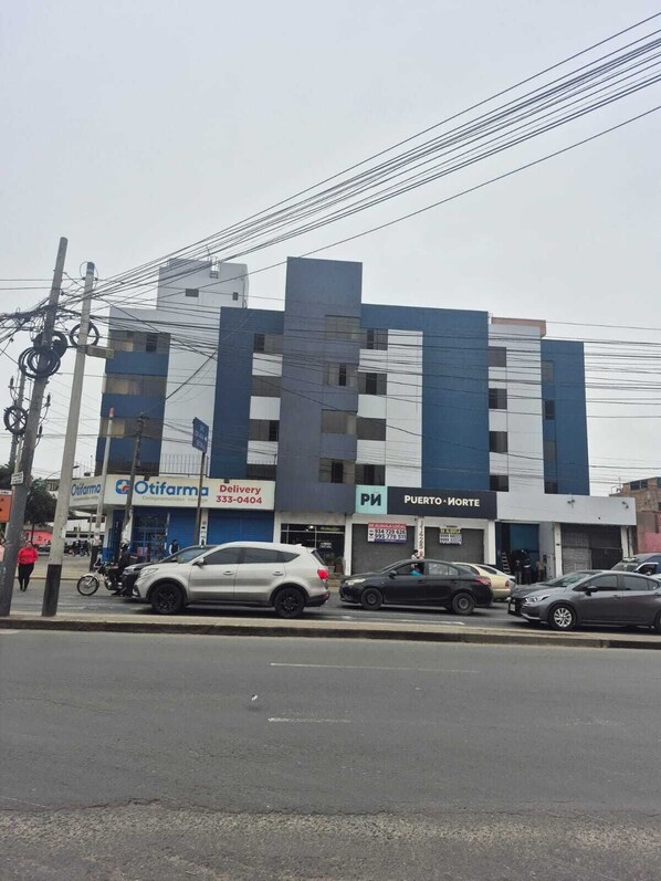 Façade de l’hébergement