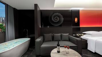 Senior Double Room, City View | View from room