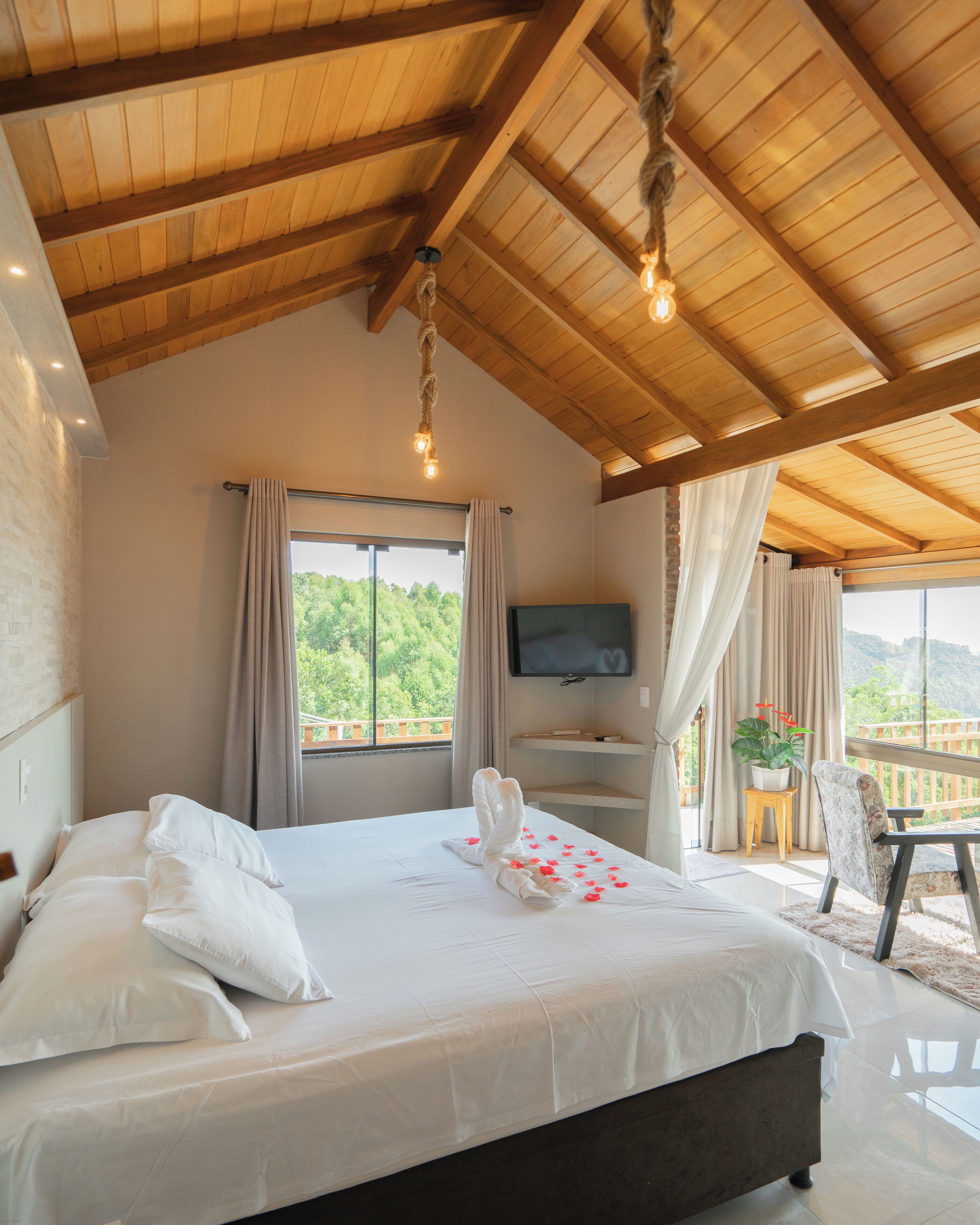 舒适木屋, 山谷景观 | 客房景观