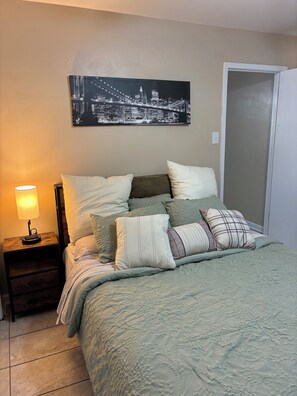 1 bedroom, iron/ironing board, free WiFi, bed sheets