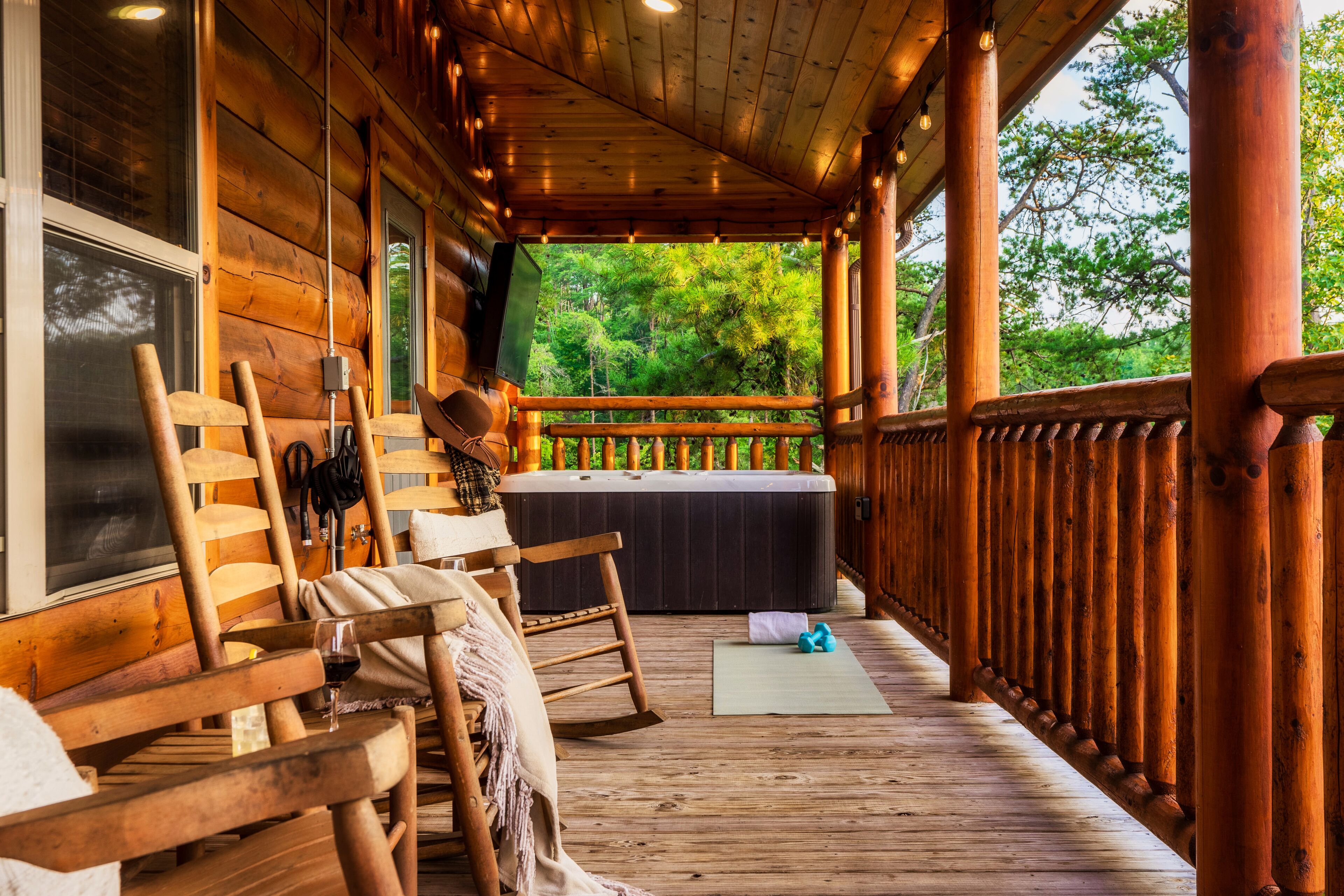 مغطس سبا خارجي