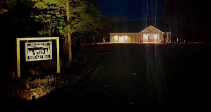 Clock out and relax at this 2-bedroom, 1-bath cabin off Hugo lake.