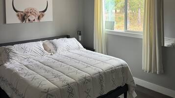 2 slaapkamers, een bureau, gratis wifi, beddengoed